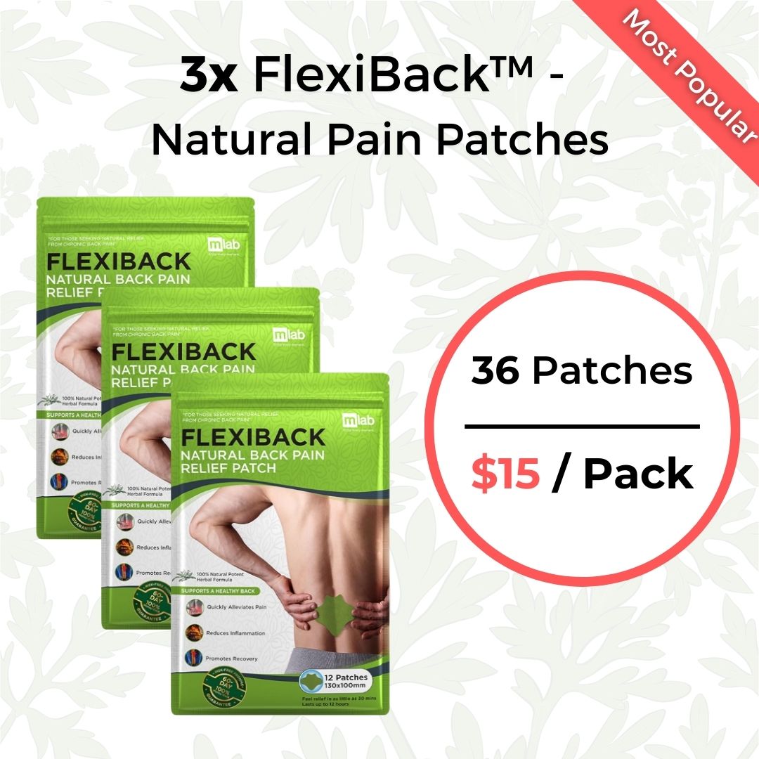Natural Back Pain Relief Patches
