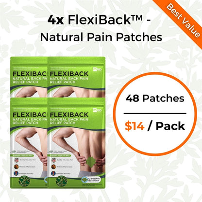 Natural Back Pain Relief Patches