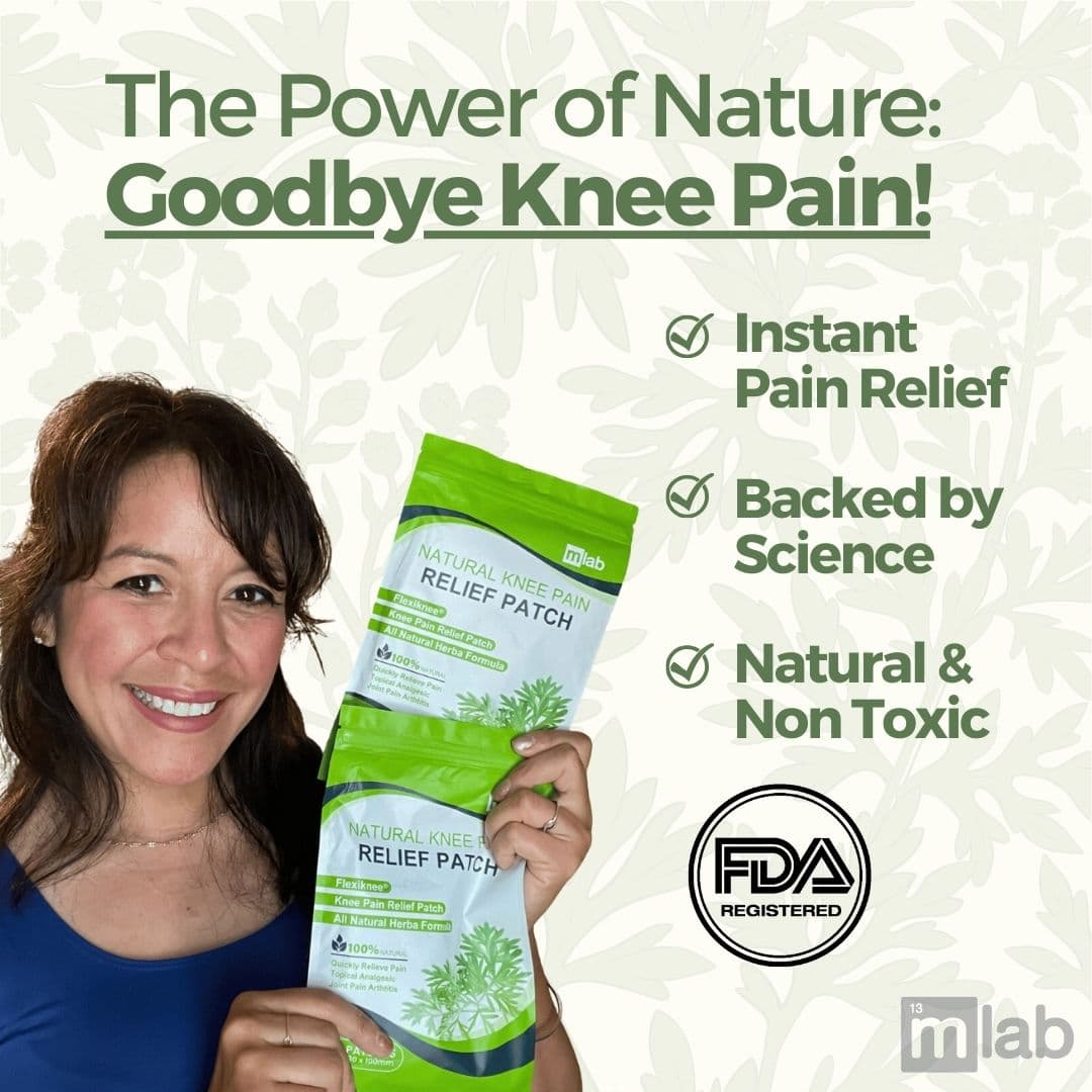 Natural Knee Pain Relief Patches