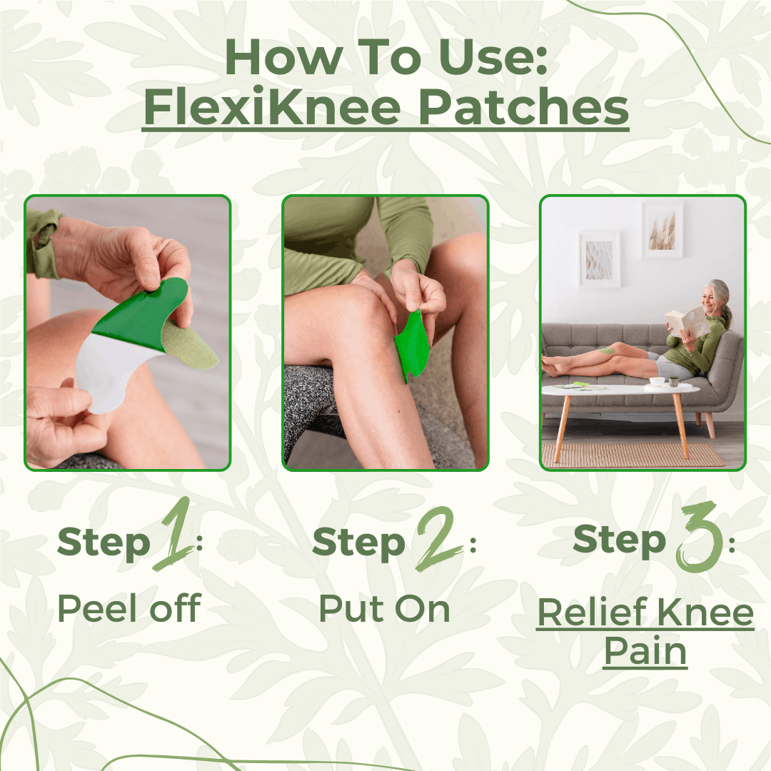 Natural Knee Pain Relief Patches