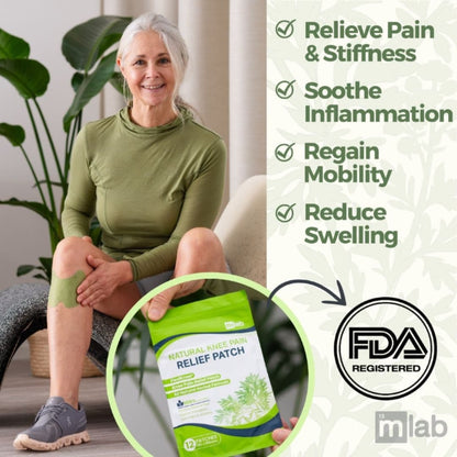 Natural Knee Pain Relief Patches