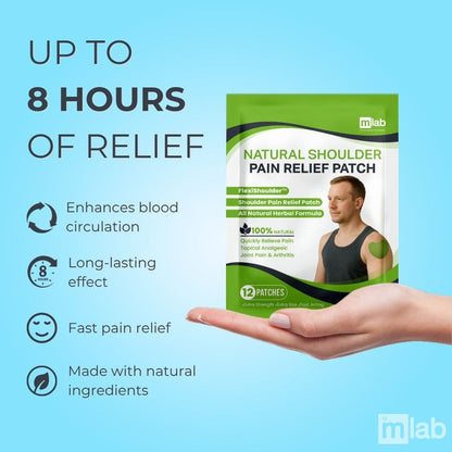 Natural Shoulder Pain Relief Patches