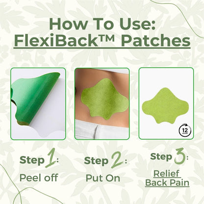 Natural Back Pain Relief Patches