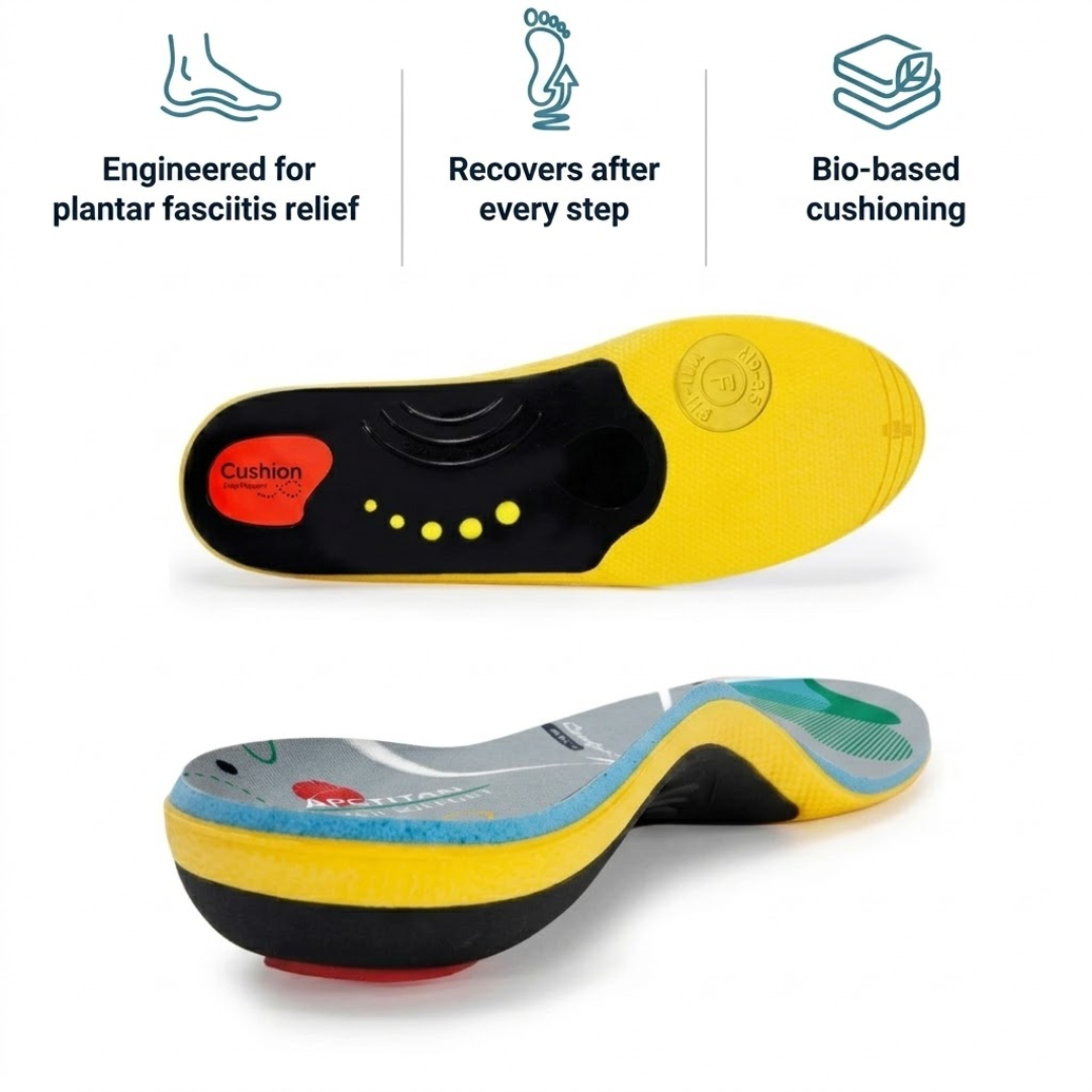 Eco-Friendly Performance Insoles