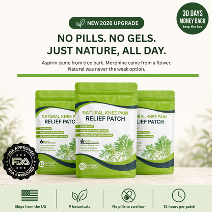 Natural Knee Pain Relief Patches