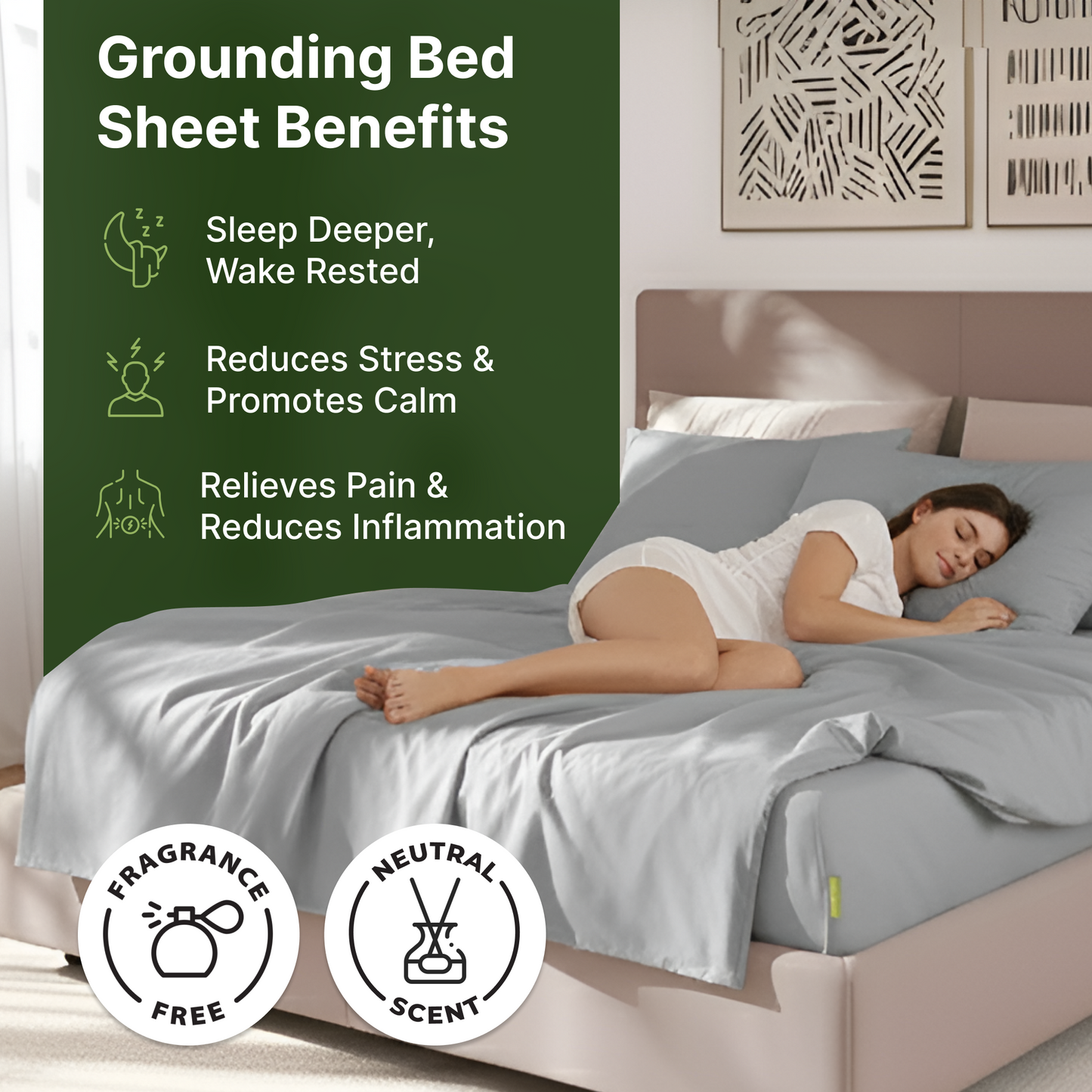 Snelox Grounding Bed Sheet