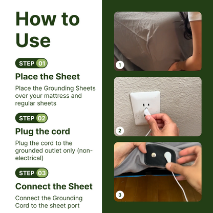 Snelox Grounding Bed Sheet