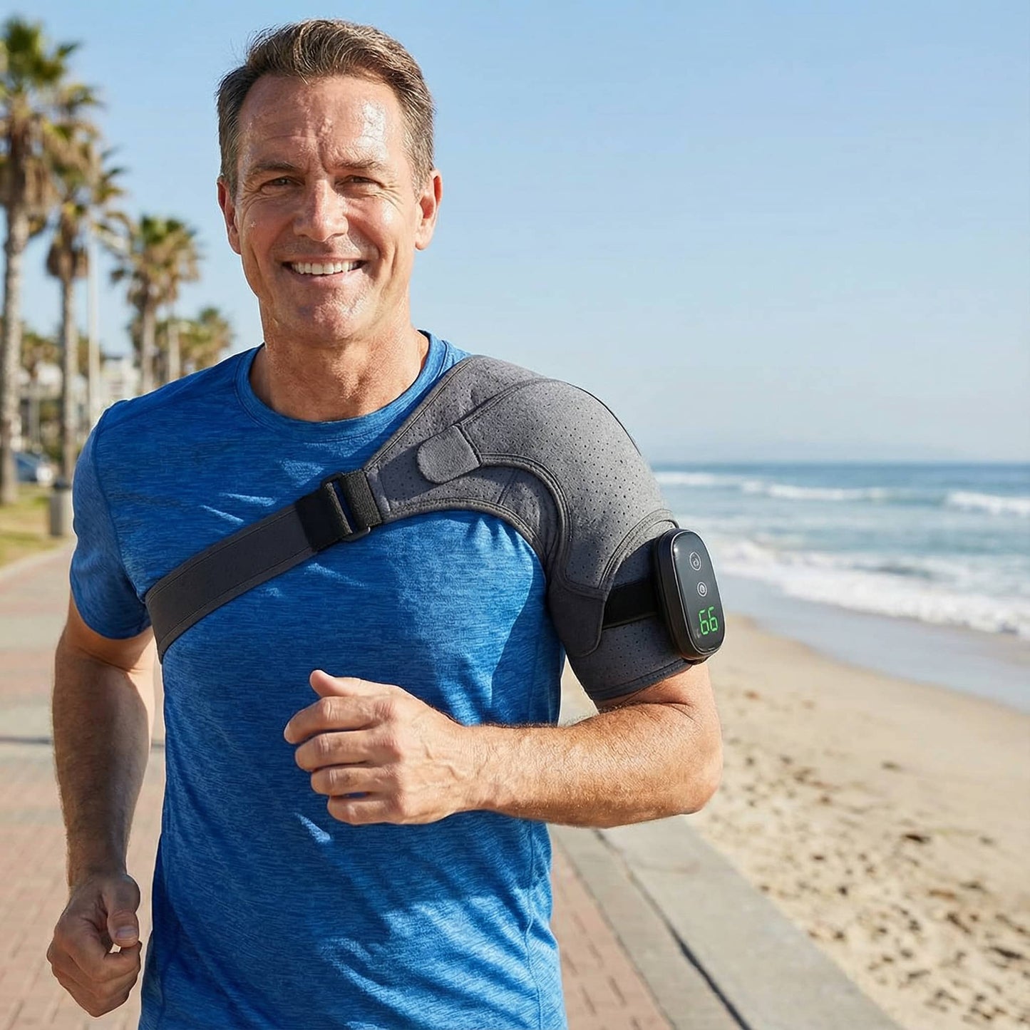 Heated Compression Shoulder Brace